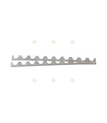 Bande d'écartement Simplex 10 cadres – 38,4 cm – aluminum 2 mm (prix par pièce)