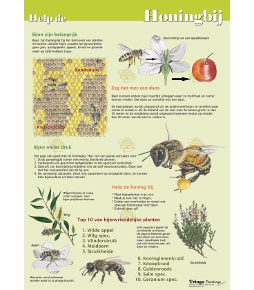 L'affiche aide l'abeille A1