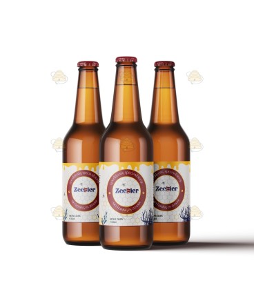 Boîte Zeebier blond - 33 cl, 24 pièces