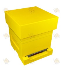 Tirelire polystyrène laqué jaune (1bk, 1hk) BeeFun®