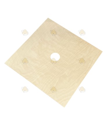Planche de terrasse Simplex BE Premium pin (46 x 46 cm) BeeFun®.