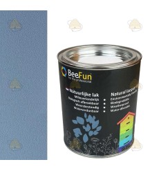 BeeFun® Peinture naturelle pour ruches en bois - 750 ml - Bleu Gris