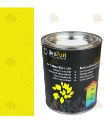 BeeFun® Peinture naturelle pour ruches en bois - 750 ml - Jaune