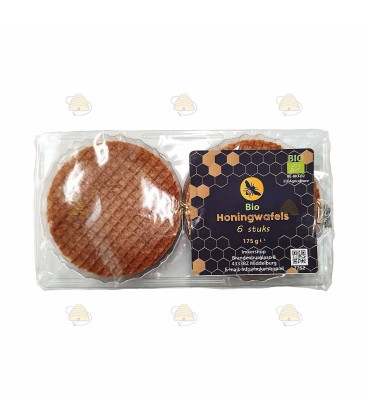 Honingwafels Bio 6 stuks