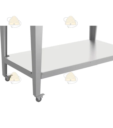Verrijdbare werktafel RVS - 120 cm