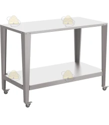 Verrijdbare werktafel RVS - 120 cm