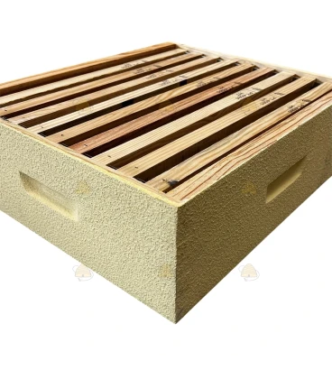 Dadant Blatt honingkamer - pastel geel geverfd