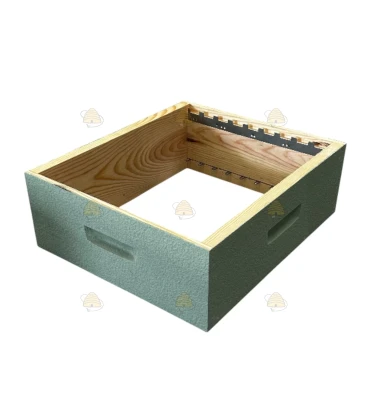 Dadant Blatt honingkamer - zeegroen geverfd