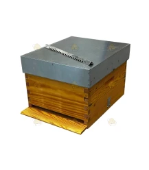 Langstroth US enkelwandige bijenkast (1BK) - geïmpregneerd
