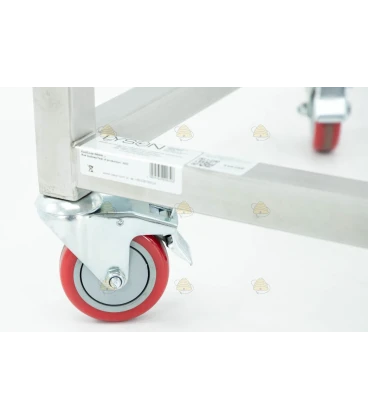 Trolley voor aftapvat / crème machine 50L / 70L