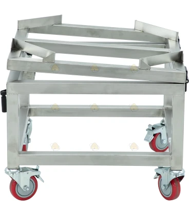 Trolley voor aftapvat / crème machine 50L / 70L