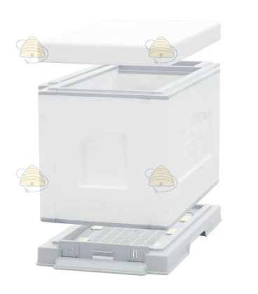 Dadant Blatt 6-raams bijenkast - wit - MULTI-FRAME