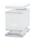 Langstroth US 6-raams bijenkast - wit - MULTI-FRAME