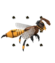 Abeille mellifère - Jeu de briques de construction - 204 pièces