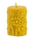Moule à bougie - grande bougie avec marguerites