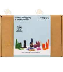 Creatief pakket - Kleurrijk kaarsenrollen