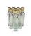 Mascara fles met metalen draaidop 250 ml per 8 stuks