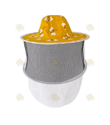 Voile d’apiculteur fleuri pour enfant