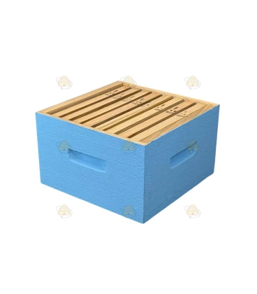 Warré broedkamer - blauw geverfd