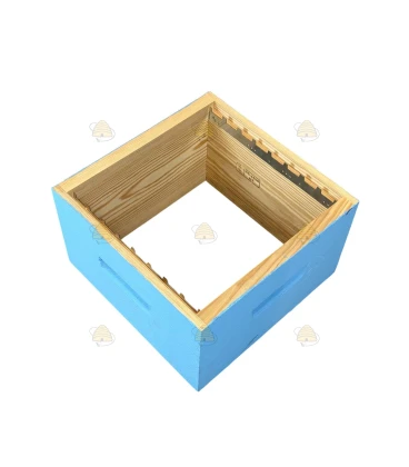 Warré broedkamer - blauw geverfd