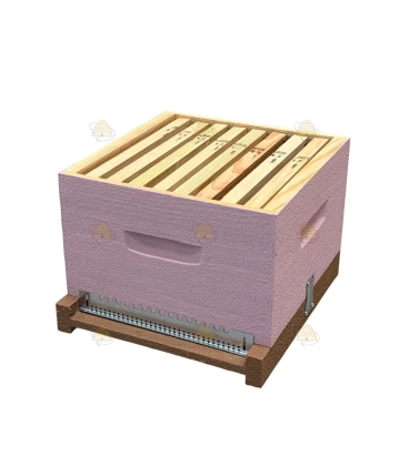 Warré bijenkast (1BK) -  roze geverfd