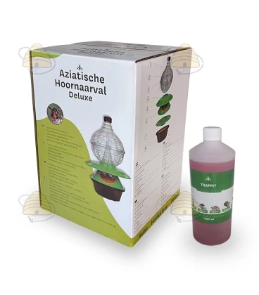 Aziatische Hoornaarval Deluxe + Trappit lokstof 1 liter