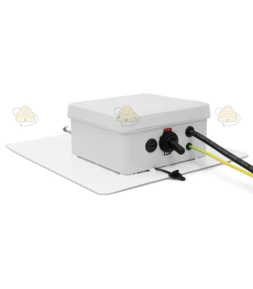 Module électrique avec panneau solaire pour harpe à frelons en RVS/INOX