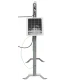 Module électrique avec panneau solaire pour harpe à frelons en RVS/INOX