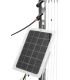 Module électrique avec panneau solaire pour harpe à frelons en RVS/INOX