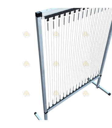 Harpe à frelons montée en aluminium