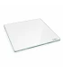 Tablette en verre Segeberger 43,5 x 43,5 cm