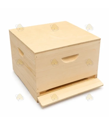 Couvre-cadres en bois pour ruche Spaarkast – 47,2 x 42,1 cm (avec ou sans ouverture de nourrissement)