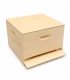Couvre-cadres en bois pour ruche Spaarkast – 47,2 x 42,1 cm (avec ou sans ouverture de nourrissement)