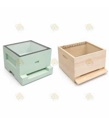 Kunststof dekplank 45,6 x 45,6 cm voor Simplex BE / BeeFun® bijenkast polystyreen kunststof