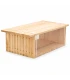 Cadres de hausse Simplex horizontaux montés - 140 mm en pin (10 pcs)