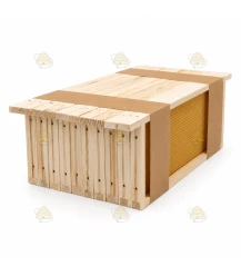 Cadres de hausse Simplex horizontaux montés - 140 mm en pin (10 pcs)
