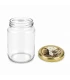 Ronde glazen potten - 375 ml / 450 gram, met deksel (TO 63 mm)