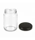 Ronde glazen potten - 375 ml / 450 gram, met deksel (TO 63 mm)