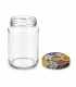Ronde glazen potten - 375 ml / 450 gram, met deksel (TO 63 mm)