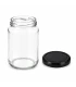 Ronde glazen potten - 375 ml / 450 gram, met deksel (TO 63 mm)