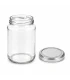 Ronde glazen potten - 375 ml / 450 gram, met deksel (TO 63 mm)