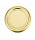 Couvercles dorés TO 63 mm – 20 pcs