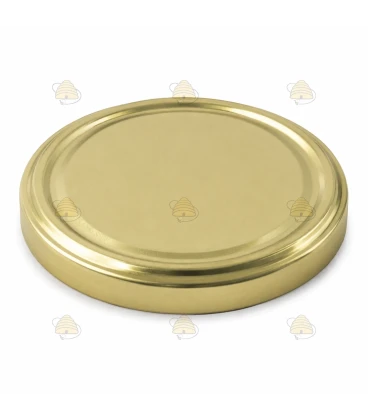 Couvercles dorés TO 63 mm – 20 pcs