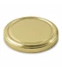 Couvercles dorés TO 63 mm – 20 pcs