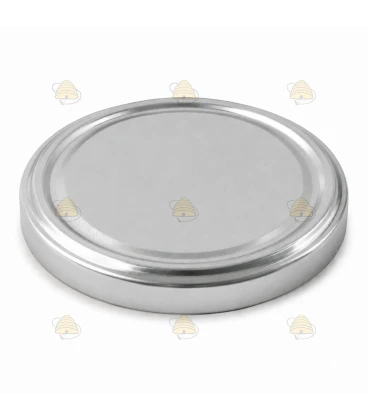 Couvercles argentés TO 63 mm – 20 pcs