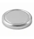 Couvercles argentés TO 63 mm – 20 pcs