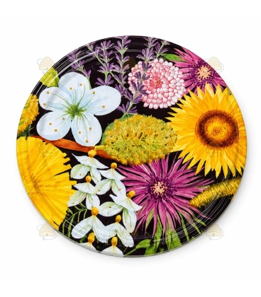 Couvercles bouquet fleurs TO 63 mm – 60 pcs