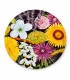 Couvercles bouquet fleurs TO 63 mm – 60 pcs
