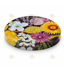 Couvercles bouquet fleurs TO 63 mm – 60 pcs