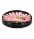 Couvercles motif abeille sur fleur TO 63 mm - 60 pcs